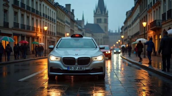 Service de taxi fiable Lyon - Saint-Étienne, sécurité 24/7